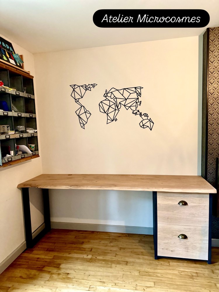 Bureau en chêne massif